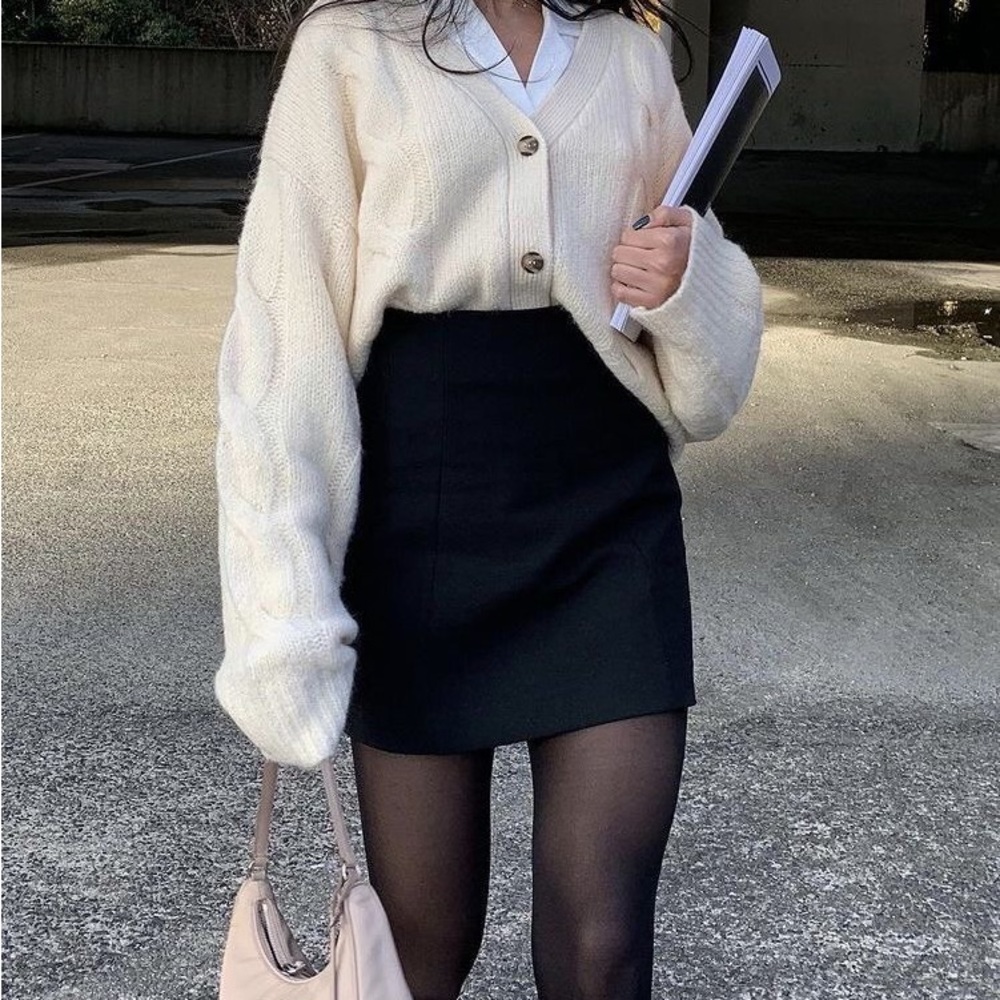 Calvin Klein Wool Skirt